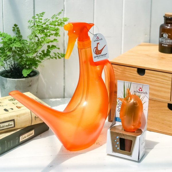 シューリッヒ 水やりグッズお買い得セット スプレーマン & バーディ scheurich