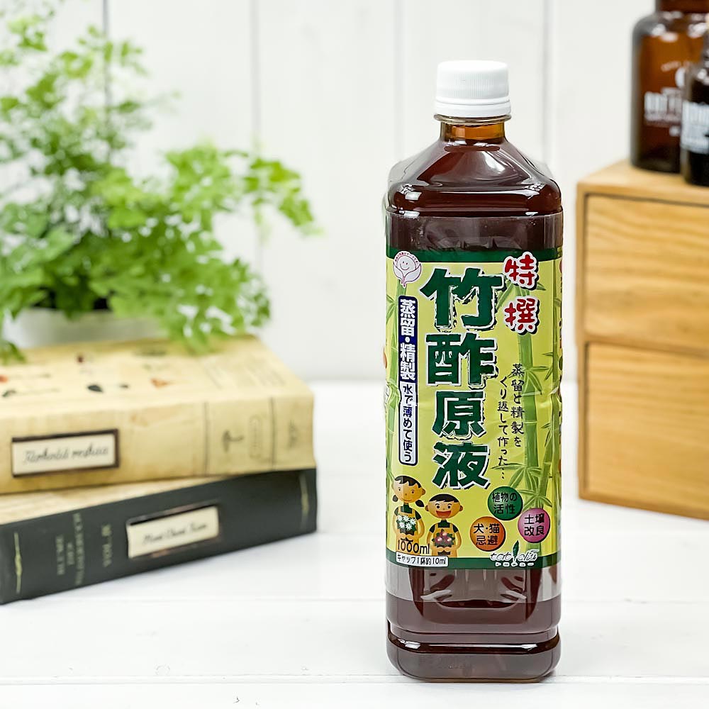 トヨチュー 特撰 竹酢原液 1000mL JAN4975730215146