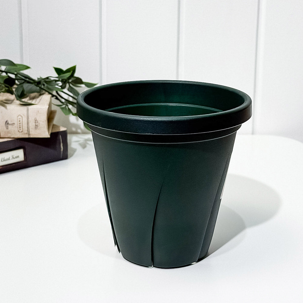 大和プラスチック 根はり鉢 5号 ダークグリーン 直径14.5cm×高さ13.5cm 容量1.0L JAN4903266726362