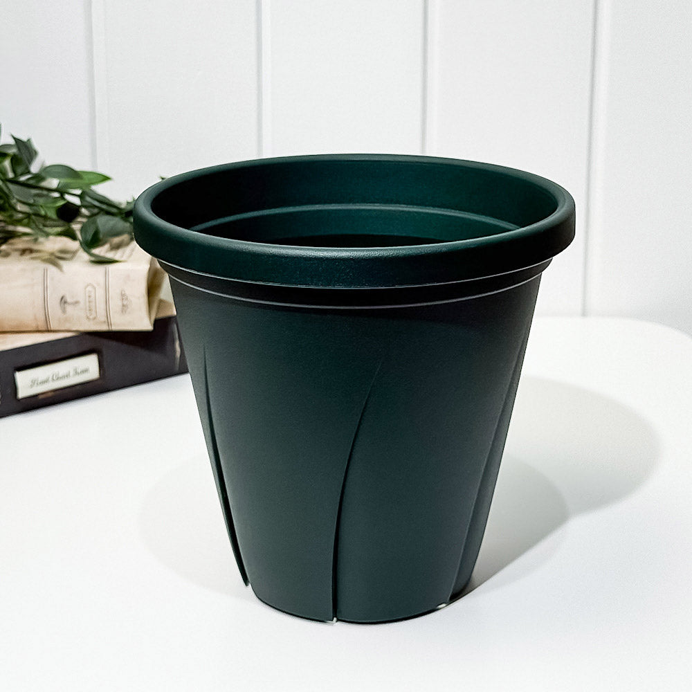 大和プラスチック 根はり鉢 6号 ダークグリーン 直径17.7cm×高さ16.3cm 容量1.8L JAN4903266726393