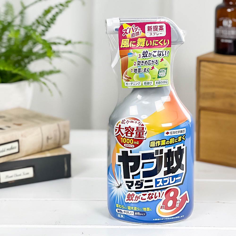 住友化学園芸 殺虫忌避剤 ヤブ蚊マダニスプレー 1000mL JAN4975292603962